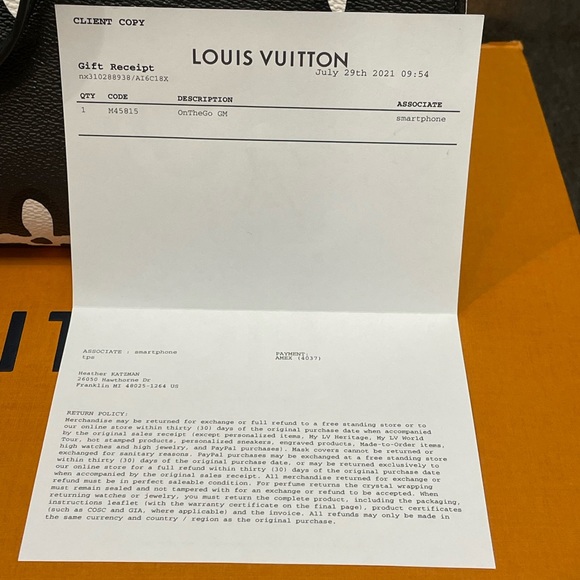 (SOLD) Louis Vuitton ONTHEGO Leather GM- Black (Proof Of Authenticity Provided) - Picture 2 of 16